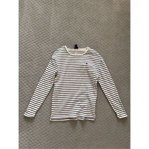 H&M Striped Lightweight Oversized Sweater XS